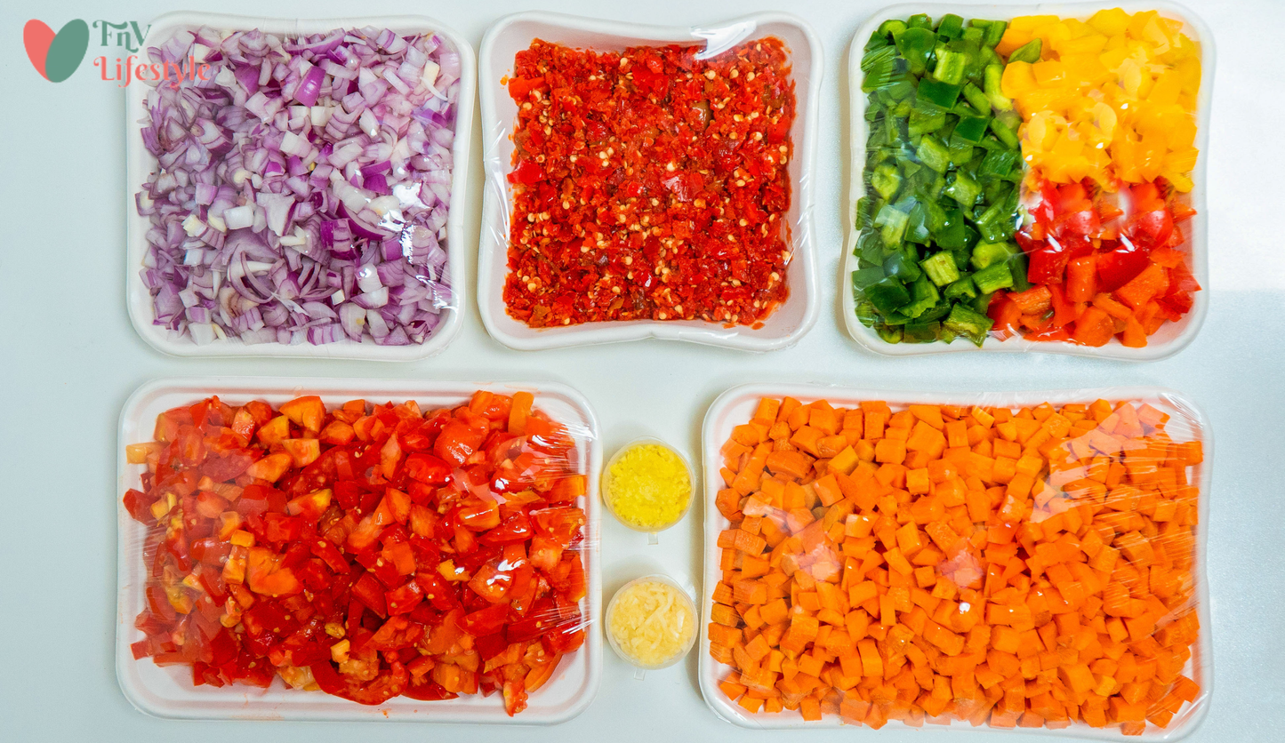 Veggies Sauce Combo